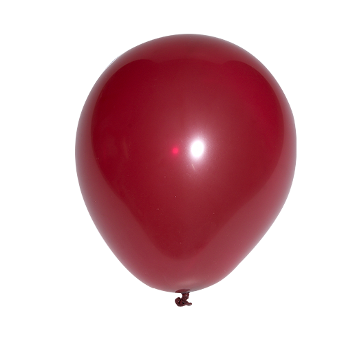 Round Balloon - Burgundy