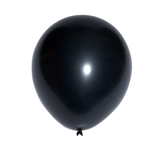 Round Balloon - Black