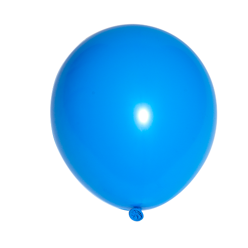 Round Balloon - Blue