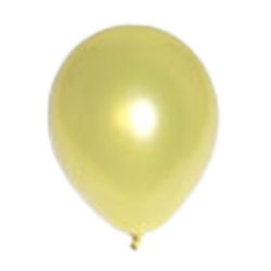 Round Balloon - Light Yellow