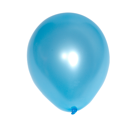 Round Balloon - Pearl Blue