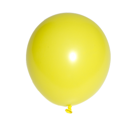 Round Balloon - Yellow
