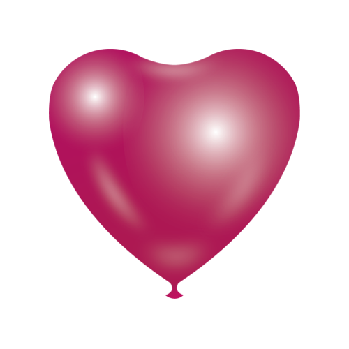 Heart shape Balloons - Rose