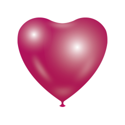 Heart shape Balloons - Rose