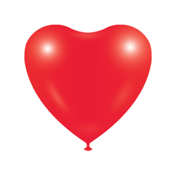 Heart shape Balloons - Red