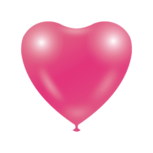 Heart shape Balloons - Rose