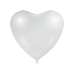 Heart shape Balloons - White