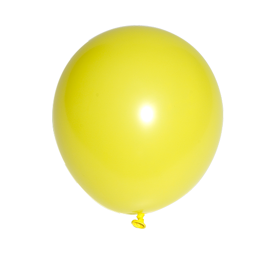 Round Balloon - Yellow