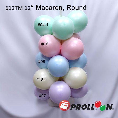 Macaron Balloon Assort Candy Mix Colors