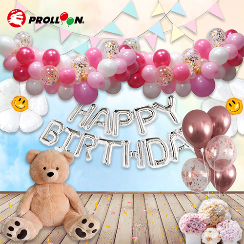 Balloon Garland kit-Pink