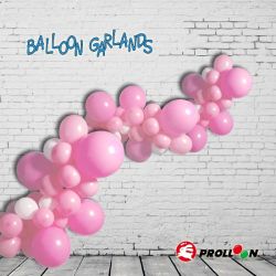 Birthday Girl Pink Balloon Arch Kit