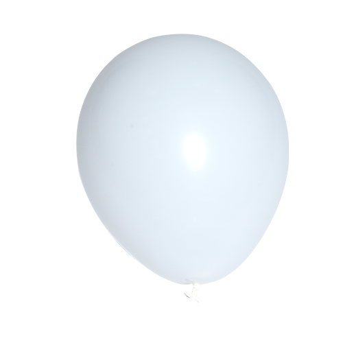 Round Balloon - White