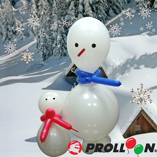 Balloon Snowman