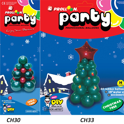 Christmas Tree Balloons