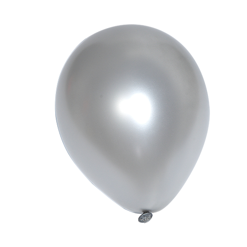 Round Balloon - Silver