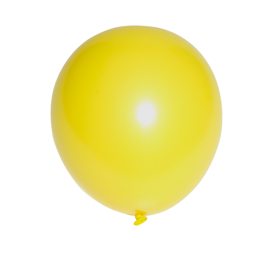 Round Balloon - Lemon Yellow